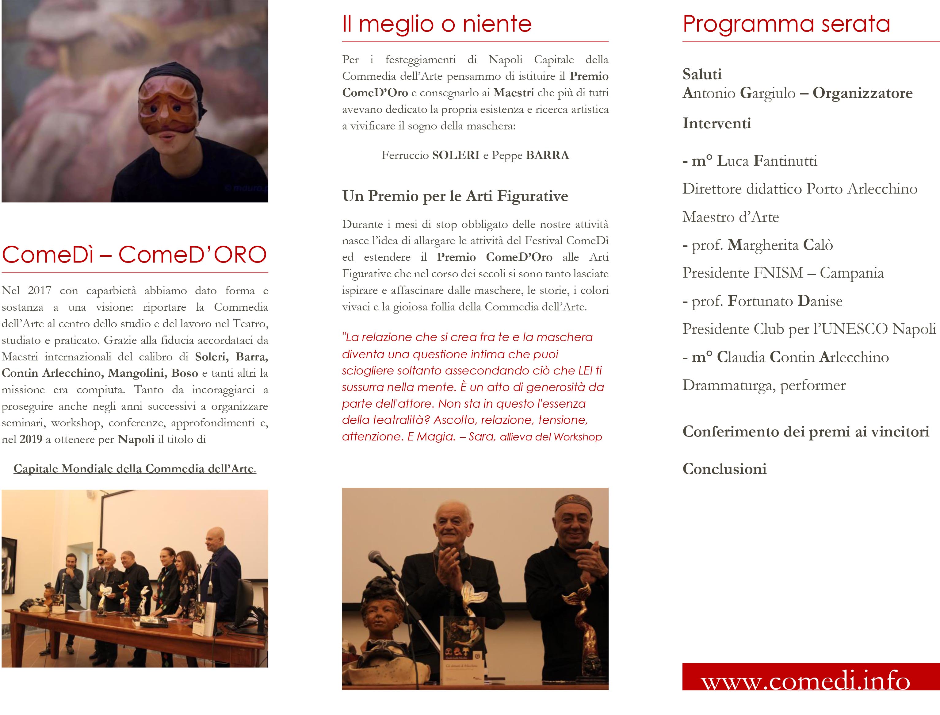 brochure premio comedi 2 2021-2