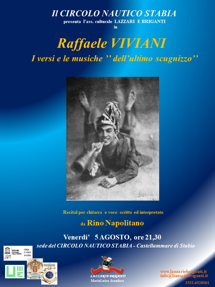 6-5 agosto 2022 Raffaele Viviani