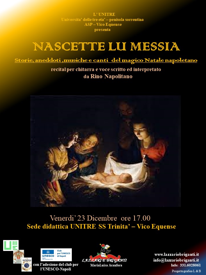 11-23 dicembre 2022 Nascette lu Messia